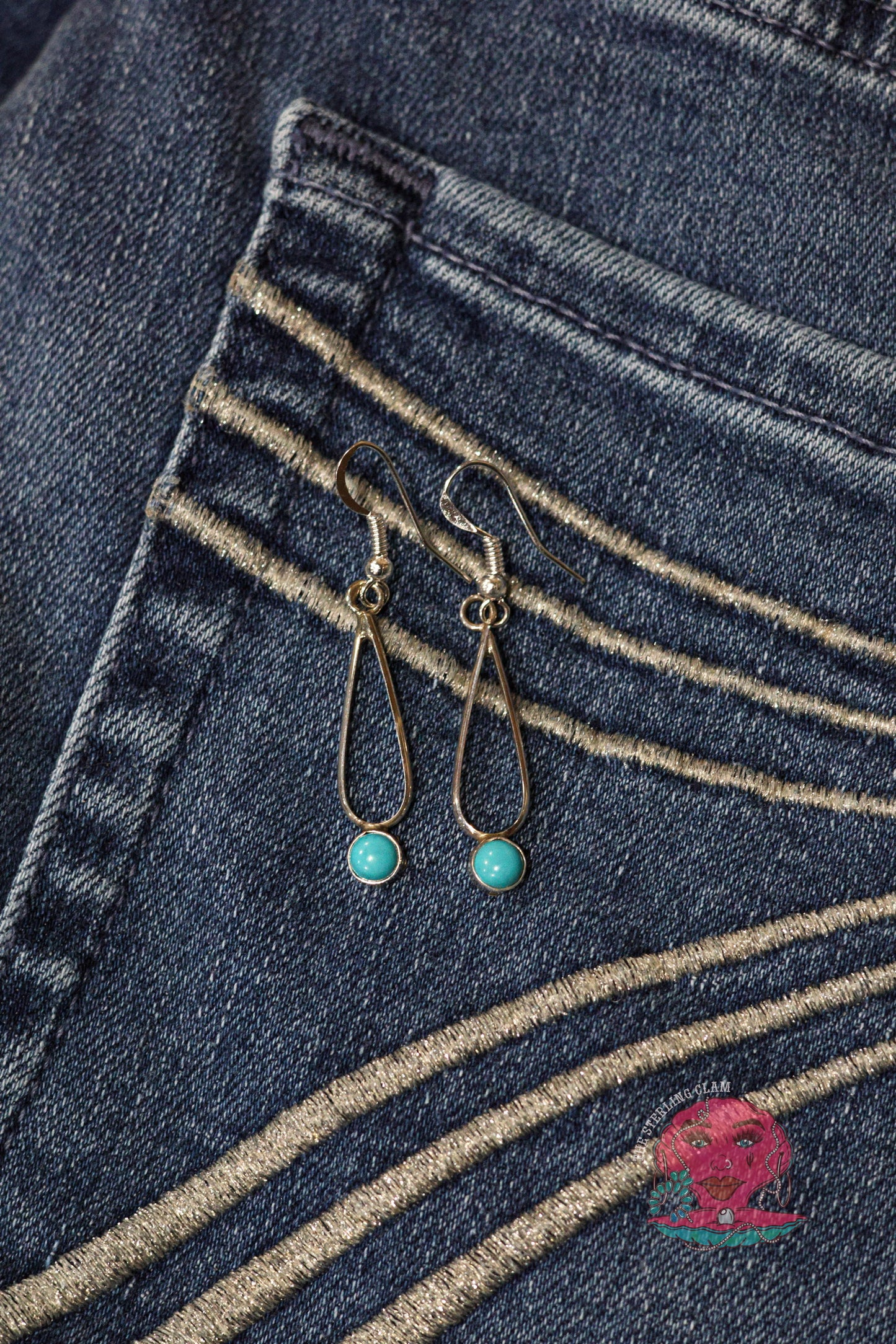 The Ella Earring--Turquoise