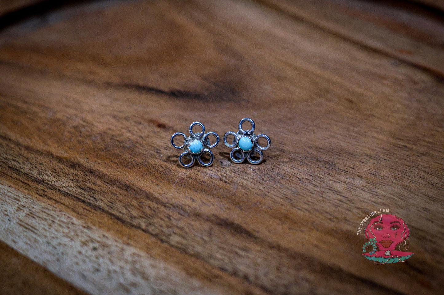 Dainty Flower Studs