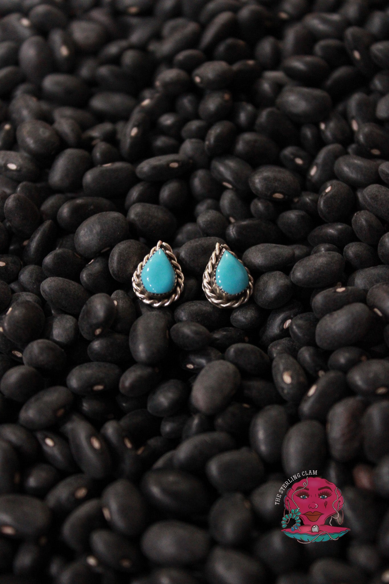 The Turquoise Tear Drops