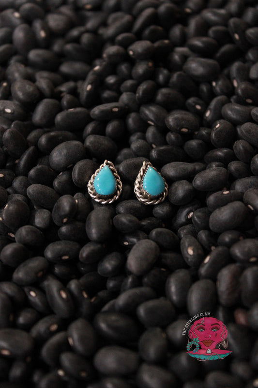 The Turquoise Tear Drops